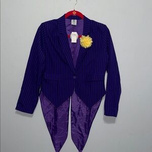 DC Comics NWT 3X Joker Tail Coat